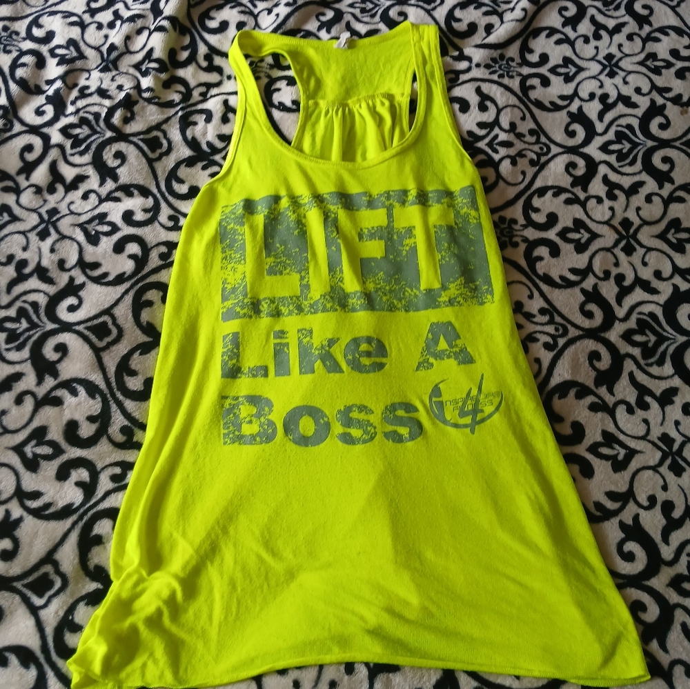 Neon Yellow Tank Top